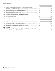 Form 4594 Michigan Farmland Preservation Tax Credit - Michigan, Page 2