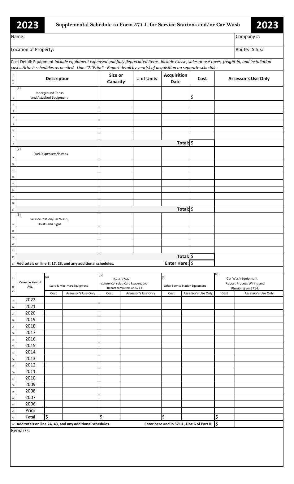 Form 571-S - 2023 - Fill Out, Sign Online and Download Printable PDF ...