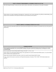 FEMA Form FF-207-FY-21-115 Investment Justification - Nonprofit Security Grant Program, Page 6