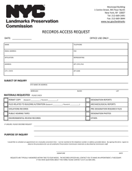 Records Access Request - New York City, Page 2