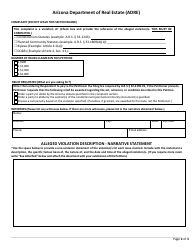 Homeowners Association (Hoa) Dispute Process Petition - Arizona, Page 6
