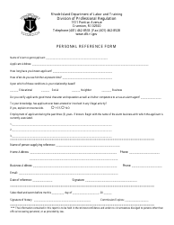 Application for Alarm Agent License - Rhode Island, Page 5