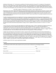 Application for Alarm Agent License - Rhode Island, Page 8
