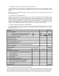 Exhibition Renewal and Museum Activities Support Program Application - New Brunswick, Canada, Page 3