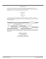 Form UIC-2 SWD Saltwater Disposal Well Permit Application - Louisiana, Page 13
