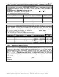 Form DBPR ELC5 Application for Registration as a Deminimus Employee Leasing Company Group - Florida, Page 12