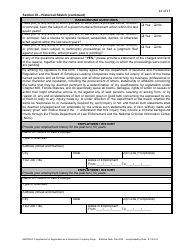 Form DBPR ELC5 Application for Registration as a Deminimus Employee Leasing Company Group - Florida, Page 14