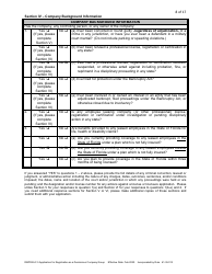 Form DBPR ELC5 Application for Registration as a Deminimus Employee Leasing Company Group - Florida, Page 8