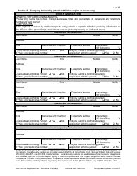 Form DBPR ELC4 Application for Registration as a Deminimus Employee Leasing Company - Florida, Page 6