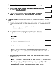 Periodic Review Form - Massachusetts, Page 2