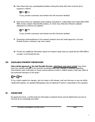 Periodic Review Form - Massachusetts, Page 3