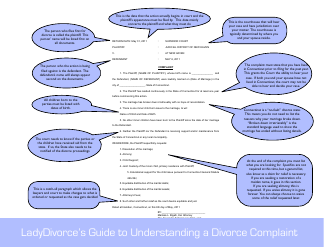 Document preview: Divorce Complaint Form
