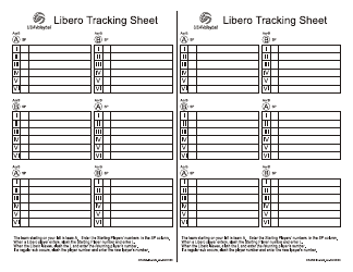 &quot;Libero Tracking Sheet Template - USA Volleyball&quot;