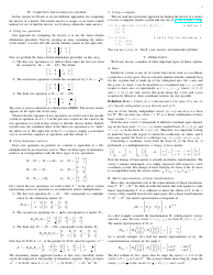 linear algebra midterm 1 cheat sheet
