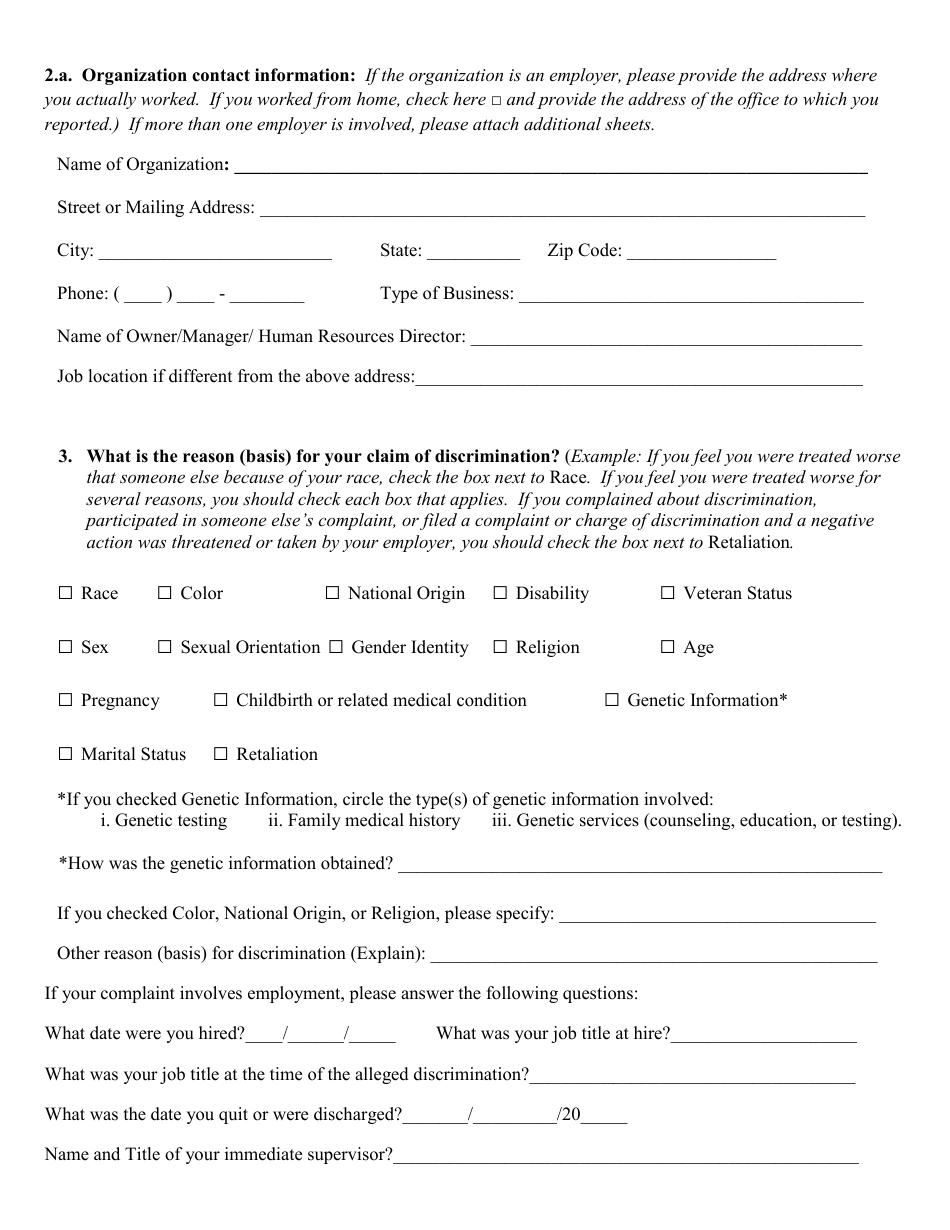 Va. OCR Form 01 - Fill Out, Sign Online and Download Fillable PDF ...