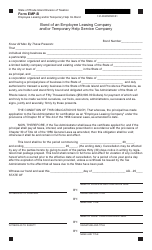 Document preview: Form EMP-B Employee Leasing and/or Temporary Help Co Bond - Rhode Island