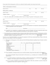 Form CA-1 (SEC Form 1853) Application for Registration or for Exemption From Registration as a Clearing Agency and for Amendment to Registration Pursuant to the Securities Exchange Act of 1934 (&quot;the Act&quot;), Page 4