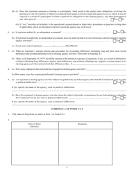 Form CA-1 (SEC Form 1853) Application for Registration or for Exemption From Registration as a Clearing Agency and for Amendment to Registration Pursuant to the Securities Exchange Act of 1934 (&quot;the Act&quot;), Page 5