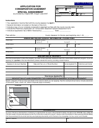Document preview: Form 150-303-087 Application for Conservation Easement Special Assessment - Oregon