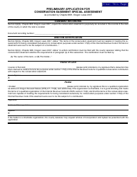 Form 150-303-087 Application for Conservation Easement Special Assessment - Oregon, Page 3