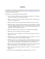 Health Maintenance Organization (HMO) Application for a New Certificate of Authority - Other Than Medicare Only - New Jersey, Page 16