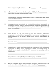 Part 2 Dental Service Corporation (Dsc) Application to Obtain a Certificate of Authority (Coa) - New Jersey, Page 12