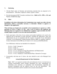 Part 2 Dental Service Corporation (Dsc) Application to Obtain a Certificate of Authority (Coa) - New Jersey, Page 6