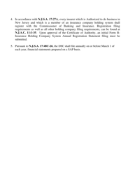 Part 2 Dental Service Corporation (Dsc) Application to Obtain a Certificate of Authority (Coa) - New Jersey, Page 9