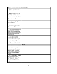 Site-Specific Test Plan Outline - South Carolina, Page 2