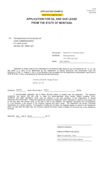 Form DS-448 Application for Oil and Gas Lease From the State of Montana - Montana, Page 3