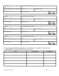 Form DPSSP0092 Gaming Employee Certification Application - Louisiana, Page 13