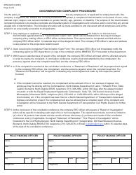 Form SFN9423 Pre-construction Conference - Equal Employment Opportunity (EEO), Title VI, Labor Standards, and Dbe Participation Information - North Dakota, Page 9