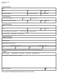 Form SFN60557 Davis Bacon Wage Complaint - North Dakota, Page 2