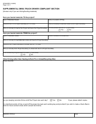 Form SFN60557 Davis Bacon Wage Complaint - North Dakota, Page 3