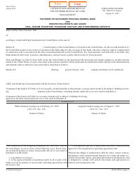 Document preview: BLM Form 3504-4 Statewide or Nationwide Personal Mineral Bond for Prospecting Permits and Leases Coal, Sodium, Phosphate, Potassium, Sulphur, and Other Mineral Deposits