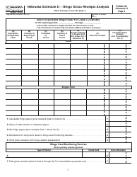 Form 35C Nebraska Class II Bingo Quarterly/Annual Report - Nebraska, Page 7