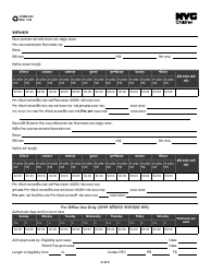 Form CFWB-020 Income From Employment and Other Sources - New York City (Bengali), Page 2