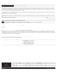 Deferred Compensation Plan 457/401(K) in-Plan Transfer Form - New York City, Page 2
