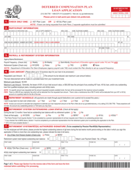 Eferred Compensation Plan Loan Application - New York City, Page 8