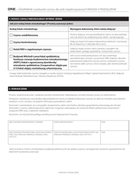 Disability Rent Increase Exemption Renewal Application - New York City (Polish), Page 3