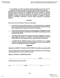 Petition for Initial Determination of Eligibility for Licensure or Certification - Oklahoma, Page 3