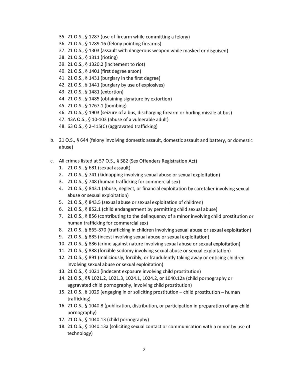 Petition for Initial Determination of Eligibility for Licensure or Certification - Oklahoma, Page 5
