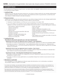 Senior Citizen Rent Increase Exemption Initial Application - New York City (French), Page 4