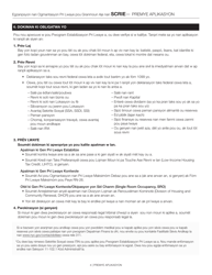 Senior Citizen Rent Increase Exemption Initial Application - New York City (Haitian Creole), Page 4