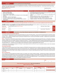 Plan Year Enrollment/Change Form - Flexible Spending Accounts (FSA) Program - New York City, Page 2