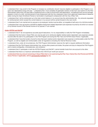 Plan Year Enrollment/Change Form - Flexible Spending Accounts (FSA) Program - New York City, Page 4