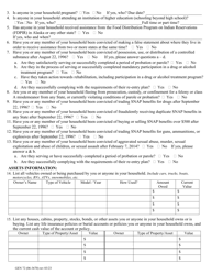 Form GEN72 (GEN06-3670) Eligibility Review Form - Alaska, Page 2