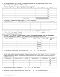 Form GEN72 (GEN06-3670) Eligibility Review Form - Alaska, Page 3