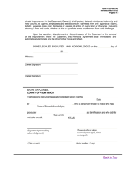 Form 025PBO.043 Palm Beach County Removal Agreement - Florida, Page 2