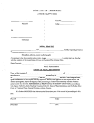 Document preview: Media Request - Athens County, Ohio